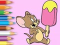 Mchezo Kitabu cha Kuchorea: Ice Cream Jerry  online