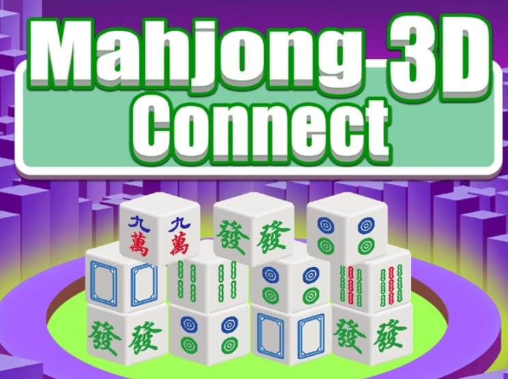 Mchezo Uunganisho wa Mahjong 3D  online