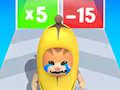Mchezo Epic Banana Run: Unganisha Mwalimu  online