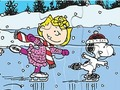 Mchezo Mafumbo ya Jigsaw: Snoopy Skating  online