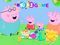 Mchezo Jigsaw puzzle: Peppa nguruwe pichani online