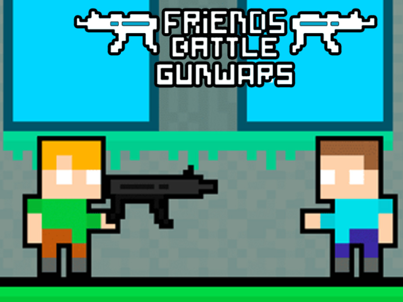 Mchezo Marafiki Mapigano Gunwars  online