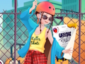 Mchezo Girly roller skate online