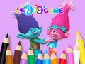 Mchezo Kitabu cha Kuchorea: Cute Troll  online