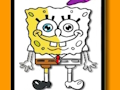 Mchezo Spongebob Coloring Adventure online