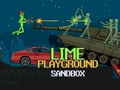 Mchezo Lime Uwanja wa michezo Sandbox  online