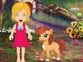 Mchezo Leene Na Pony Escape  online