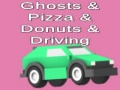 Mchezo Vizuka & Pizza & Donuts & Kuendesha online