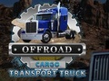Mchezo Lori la Usafirishaji wa Mizigo ya Offroad  online