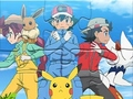 Mchezo Mafumbo ya Jigsaw: Ukoo wa Pokemon  online