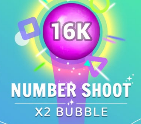 Mchezo Nambari Risasi x 2 Bubble  online