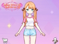 Mchezo Wahusika Dress Up Doll Dress Up  online