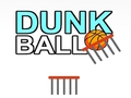 Mchezo Mpira wa Dunk  online