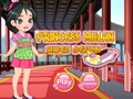 Mchezo Ubunifu wa Viatu vya Princess Mulan  online