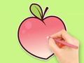 Mchezo Kitabu cha kuchorea: Peach  online