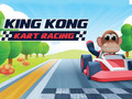 Mchezo Mashindano ya Kart ya King Kong  online