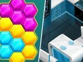 Mchezo Hexa Blast Mchezo Puzzle  online