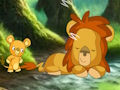 Mchezo Naughty Simba Forest Escape  online