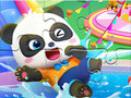 Mchezo Jigsaw Puzzle: Hifadhi ya Maji ya Mtoto Panda  online