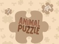 Mchezo Puzzle ya Wanyama  online