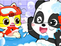 Mchezo Jigsaw Puzzle: Wakati wa kuoga wa panda online