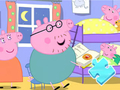 Mchezo Mafumbo ya Jigsaw: Hadithi ya Kulala ya Peppa  online