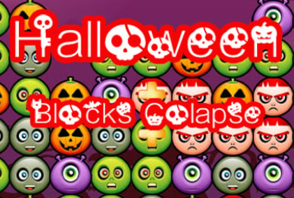 Mchezo Kuanguka kwa Kizuizi cha Halloween  online