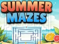 Mchezo Mazes ya majira ya joto  online
