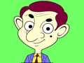 Mchezo Kitabu cha Kuchorea Mr Bean  online