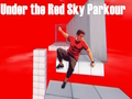 Mchezo Chini ya Red Sky Parkour  online