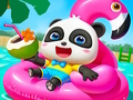 Mchezo Likizo ya Majira ya joto ya Mtoto Panda  online