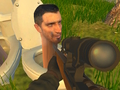 Mchezo Sniper vs Skibidi choo online