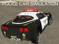 Mchezo Simulator ya Gari la Polisi 2020  online