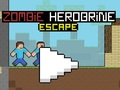 Mchezo Zombie herobrine kutoroka online
