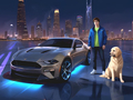 Mchezo Dereva wa Jiji la Mustang  online
