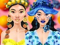Mchezo Makeup Tamu Na Matunda  online