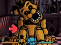 Mchezo FNF dhidi ya FNAF Gold  online