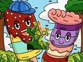 Mchezo Island chipsi Jigsaw  online