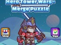 Mchezo Shujaa Tower Wars Unganisha Puzzle  online
