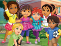 Mchezo Jigsaw Puzzle: Dora Ndani ya Jiji  online