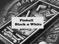 Mchezo Pinball Nyeusi N Nyeupe  online