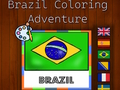 Mchezo Mchezo wa Kuchorea wa Brazili  online