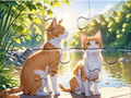 Mchezo Jigsaw Puzzle: Paka Katika Jozi  online