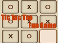 Mchezo Mchezo wa Kufurahisha wa Tic Tac Toe  online