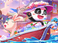 Mchezo Jigsaw Puzzle: Mtoto Panda Fiesta  online