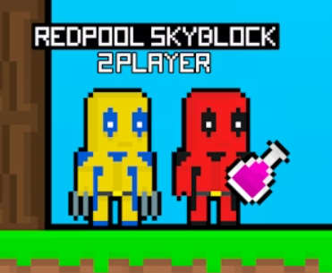 Mchezo Mchezaji wa Redpool Skyblock 2  online