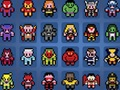 Mchezo Picha Na Hesabu Superheroes  online