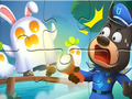 Mchezo Jigsaw Puzzle: Mtoto Panda Haunted Town  online