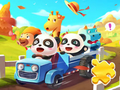 Mchezo Jigsaw Puzzle: Mtoto Panda Autumn  online
