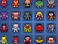 Mchezo Picha na Hesabu - Superheroes  online